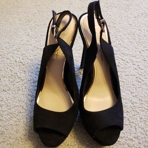 Jessica Simpson Platform Slingback Heels
